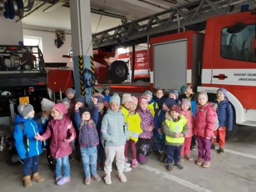 Návštěva hasičské stanice Vimperk
